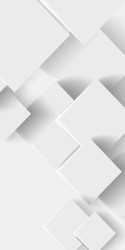 White modern and abstract cubes